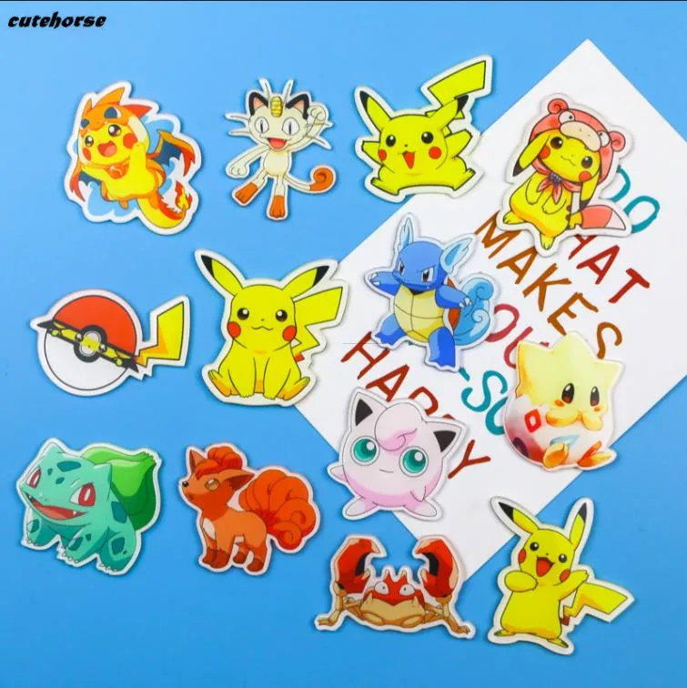 

Pikachu cute cartoon refrigerator with Pikachu magnet