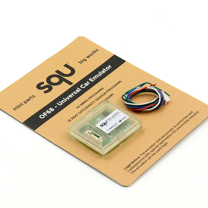 10 шт. SQU OF80 Универсальный Автомобильный эмулятор SQU OF68 автомобильный эмулятор сброс сигнала Immo программы место ESL для сиденья заполнение датчика инструмент
