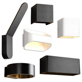 

Modern LED Wall Lamps for Living Room Fixtures Bedroom Waterproof Outdoor Wall Ights Stairs Wall Sconce Aisle Lighting Luminaire