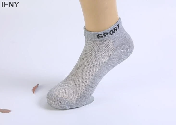 

IENY hot Spring and autumn mesh sports socks, men's socks, short socks