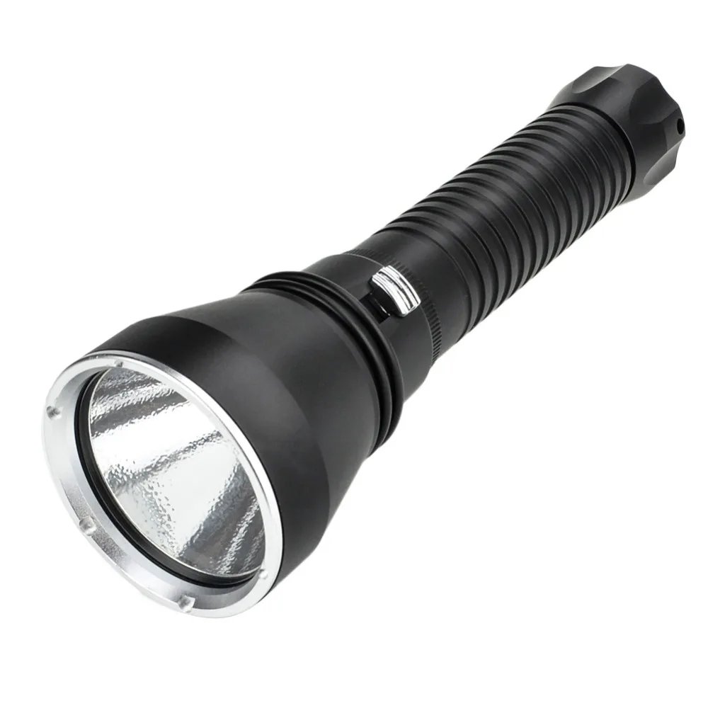 2016 New CREE XLamp XHP50 5*5mm Lamp 19W 2546lm LED Diving Torch 200m Underwater Flashlight Stepless Dimming Power By 26650