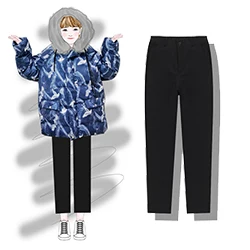 Féminins Et Fourrure Manteau Mode Vêtements Veste Automne Col Épaisse D'hiver Nouvelle Lâche Femmes De 2019 Épais À Capuchon 1 Coton Marée Fxp4CU