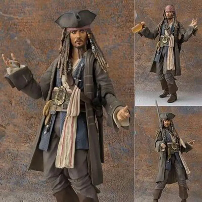 

Pirates of the Caribbean Variant Jack Action Figure 1/8 scale painted figure Variable Captain Jack PVC figure Toy Anime