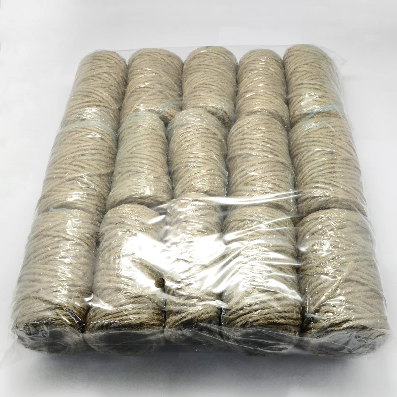

Hemp Cord Twine String, 5 Ply, for Jewelry Making, Peru ,5mm wide, 25m/roll; 15rolls/bag F60