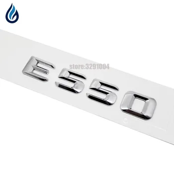 

For Mercedes Benz E-Class E550 W207 170 W110 W114 W115 W123 W124 W210 W211 W212 Numbers Letter Stickers Rear Trunk Lid Emblem