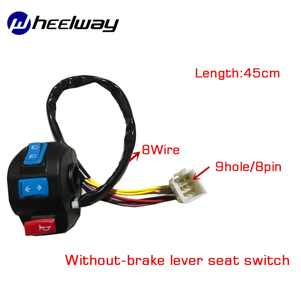 Electric tricycles and ebike Horn Turn Signal&light multifunctional switch