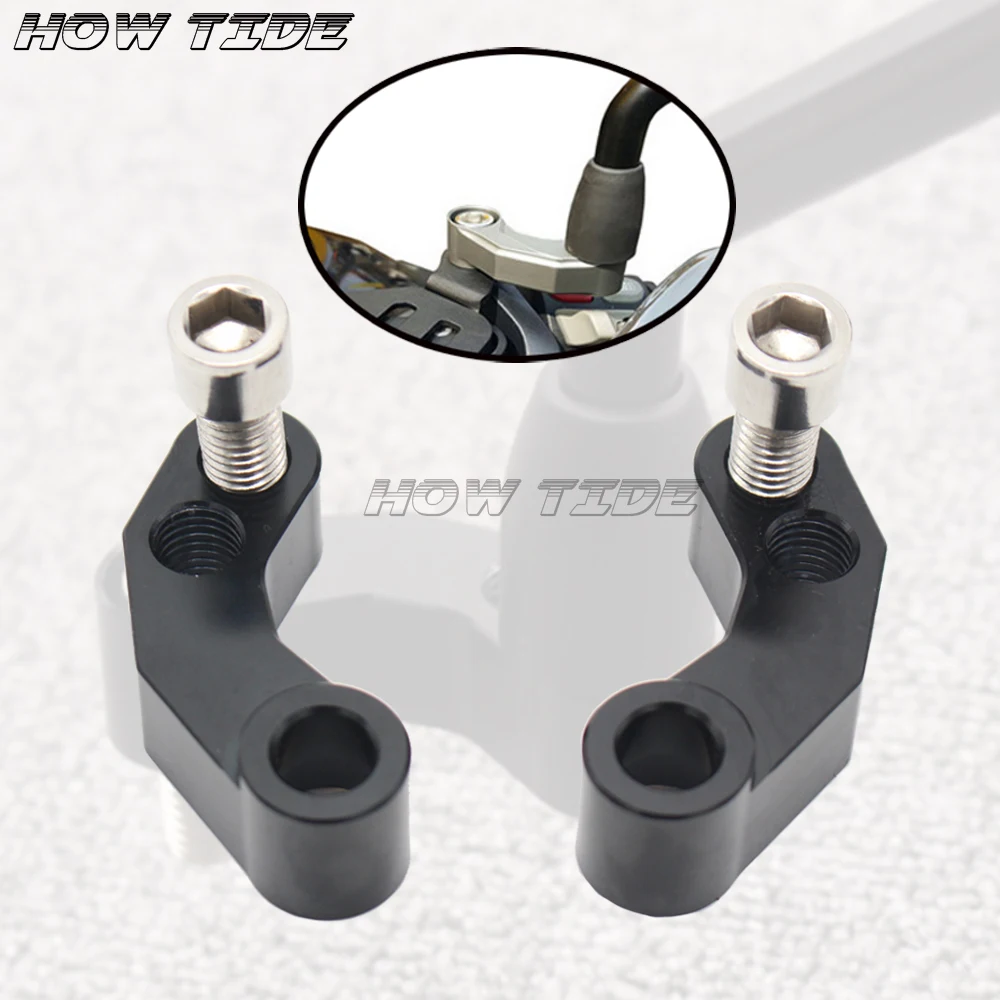 

For KAWASAKI VERSYS 1000 ZXR400 ER-5 GPZ900R GTR1000 GTR1400 Z900 Z1000 Motorcycle Mirrors Riser Extension Brackets Adapter