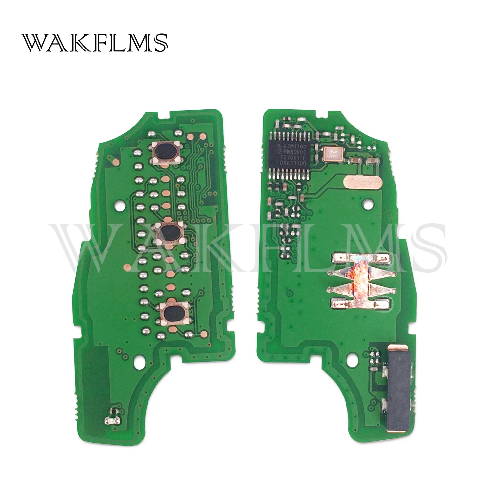 3btn Remote Flip Car Key fob 434MHz For Nissan Rogue 2014 2015 2016 2017&nbsp;2018 with PCF7961M chip CWTWB1G767 TWB1G767 28268-4CB1A