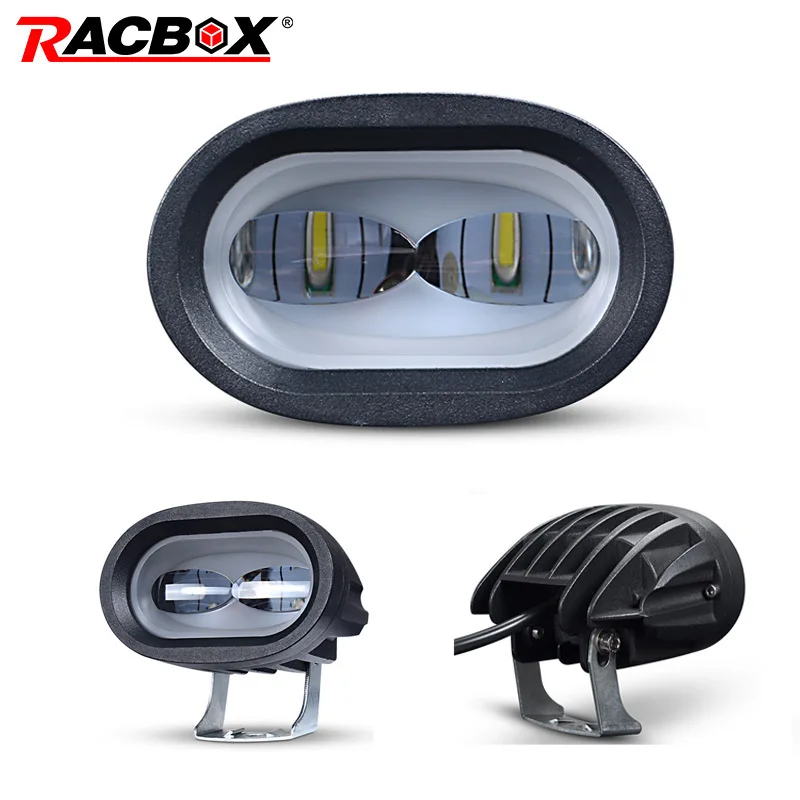 Kaufen 20W LED Arbeit Licht 6D Universal Motorrad Off Road Hilfs Spot Lampe Fahren Nebel Licht für Auto Lkw Motorrad scheinwerfer Spot