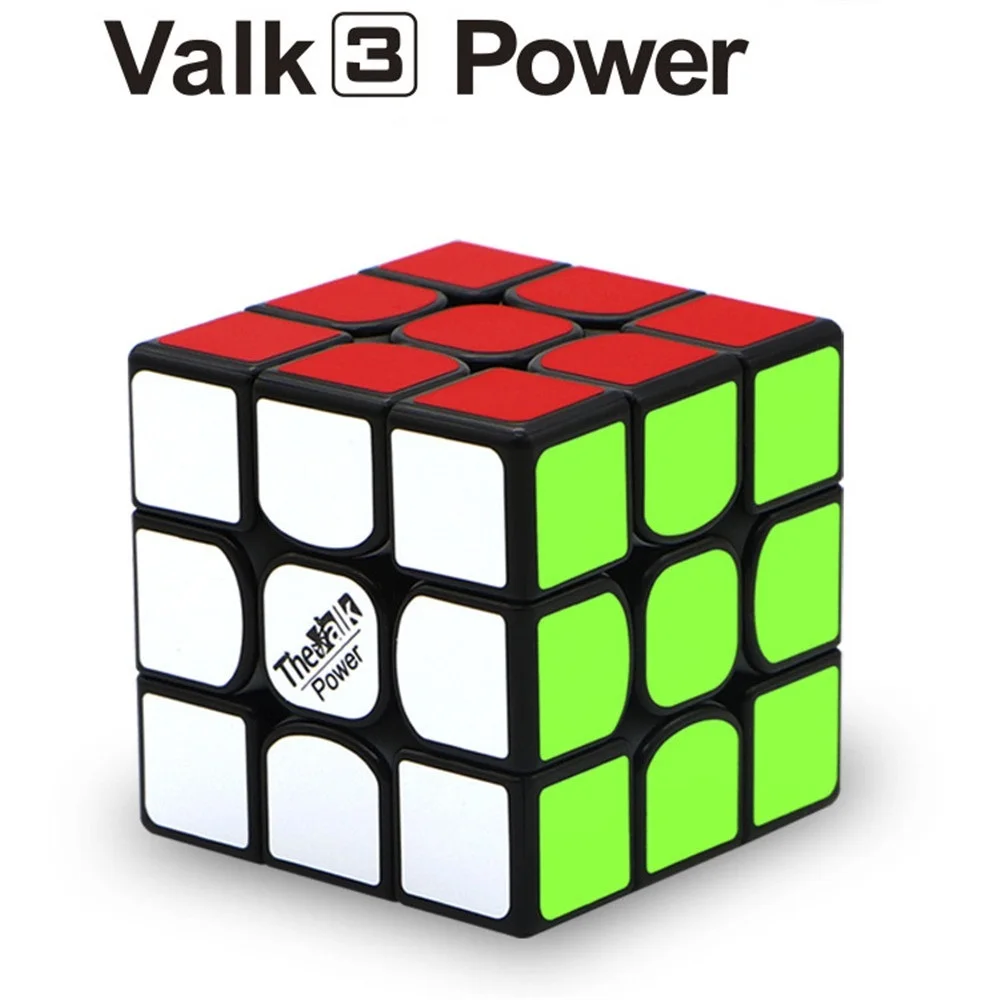 QIYI Valk3 power 3x3x3 быстрый ультра-Гладкий кубар-Рубик на скорость детская игрушка подарок магический куб скорость 3x3 образовательная разведка