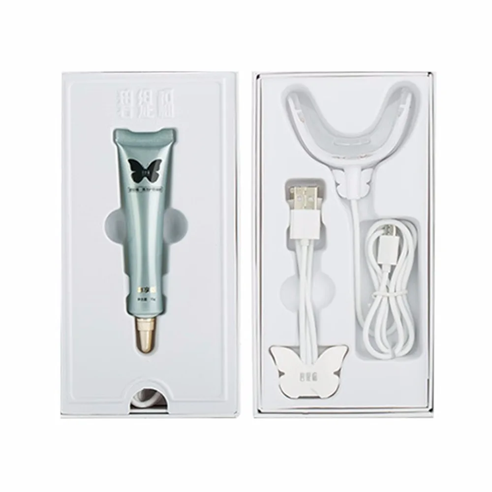 

Compact Size Smart USB Dental Teeth Instrument Set Professional Soft Silicone Waterproof Teeth Whitening Dental Care Tools