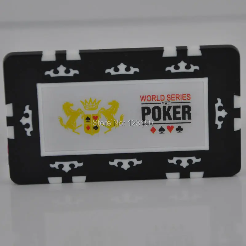 PK-2002WSOP прямоугольник ABS покер чип с непроницаем для ультрафиолета лечения