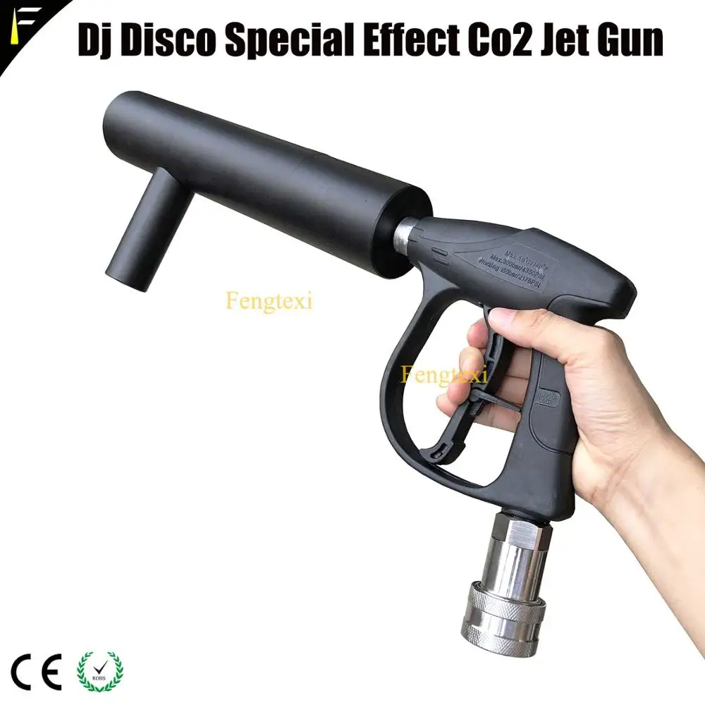 Односопло ледяной газовый пистолет ручной холодный co2 струйный пистолет Дымовое ружье крио туманный бластер клуб Dj jet