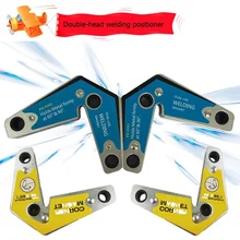 Пара сварочных неодимовых магнитных держателей двойная упаковка двойная головка Сварочный позиционер фиксатор магнитного углового положения сварочное устройство