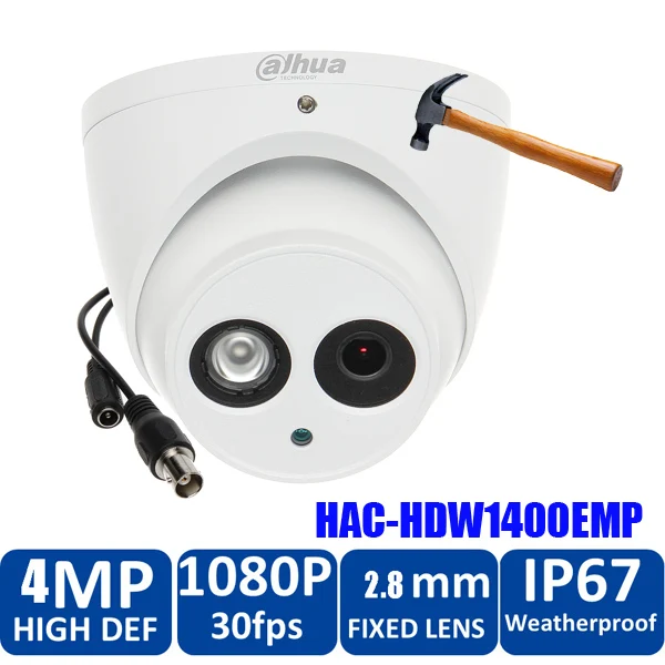 

Original Dahua 4MP HDCVI Camera DHI-HAC-HDW1400EMP HDCVI IR dome Security Camera CCTV IR distance 50m HAC-HDW1400EM cvi camera