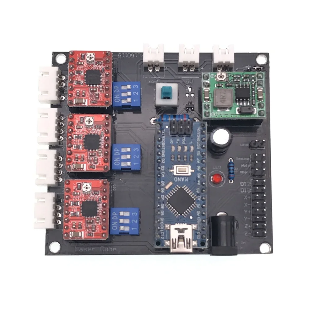 

GRBL mini laser engraving machine laser CNC Dashboard control board USB CNC 3 axis stepper motor controller