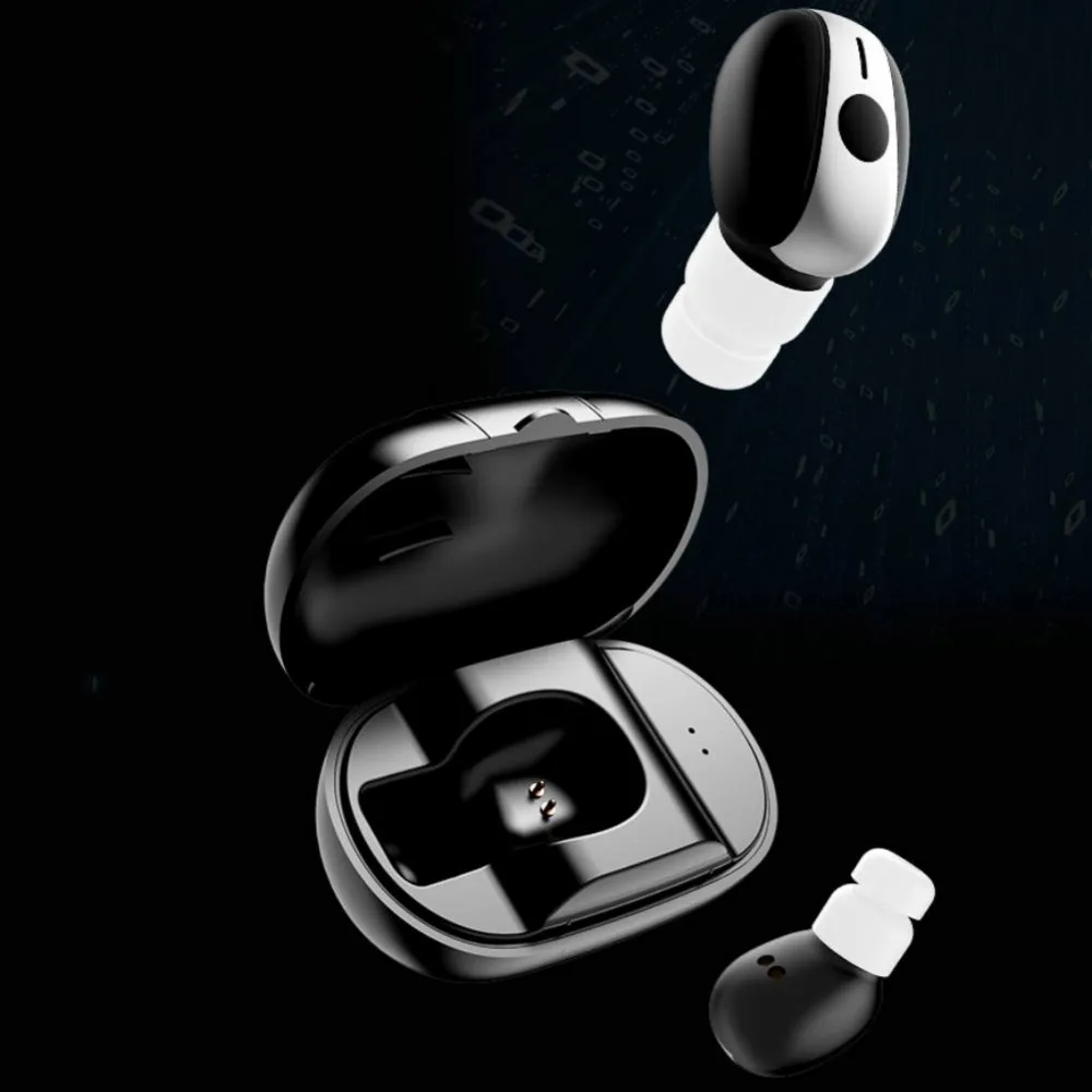 

S518 Sports Wireless Bluetooth Earphone Mini Stereo Bluetooth 4.1 Haedset with Micphone and Charging Box For iPhone Android