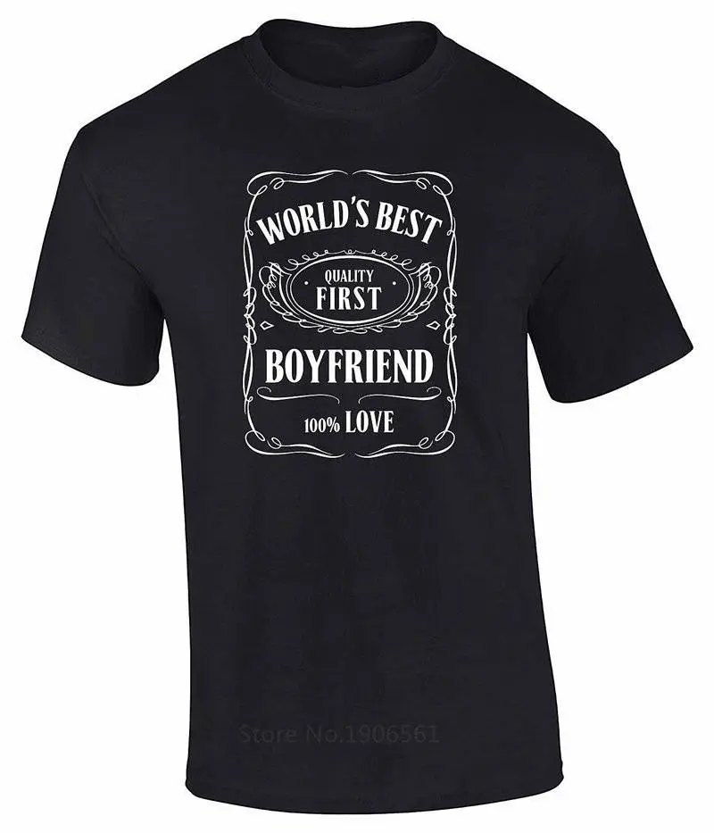 High Quality T Shirts Short Crew Neck Best Boyfriend Gift For Him Birthday Best Friend Mens