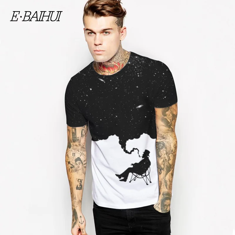 E-BAIHUI 2019 new fashion t shirt Man clothing summer Swag T-shirts Casual Brand male T-Shirts fashion mens tops tees NA-1
