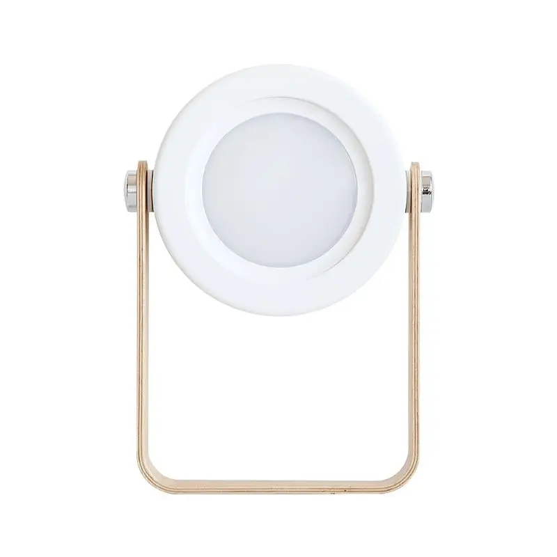 

Creative Wooden Handle Portable Lantern Lamp Telescopic Folding Led Table Lamp Charging Night Light Reading Lamp