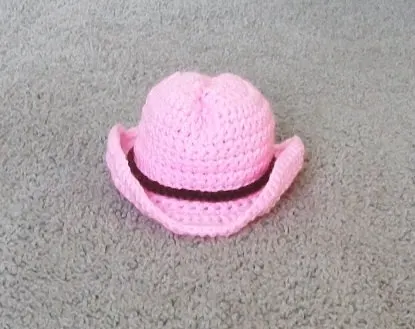baby cowgirl hat newborn photo proptwin cowboy hats crochet cowboy hat