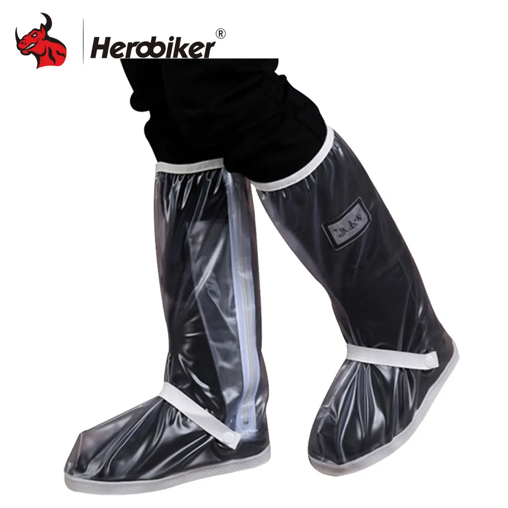 

Motorcycle Rain Shoes Covers Waterproof Bicycle Cycling Motorbike Nonslip Motorcycle Boots Overshoes Rainproof Boots Reusable