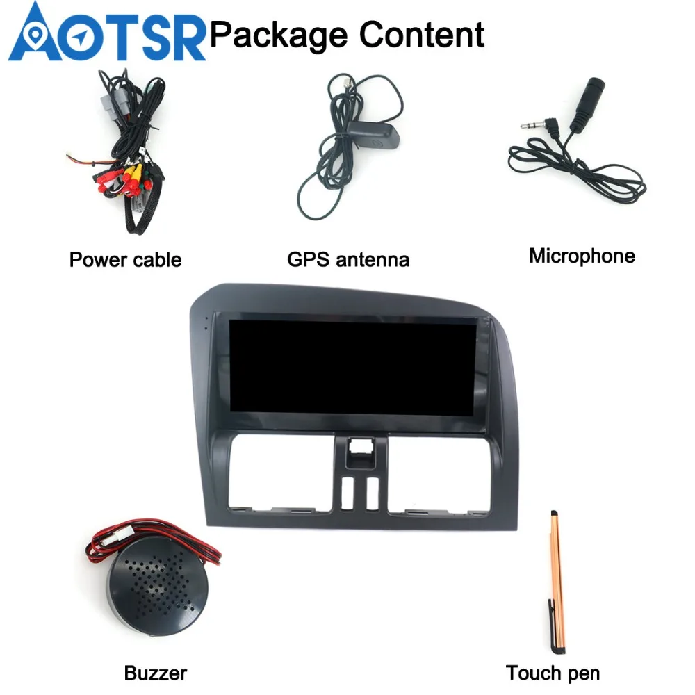 Discount Android 7.1 system Car dvd player For Volvo XC60 Left Steering Wheel 2009 2010 2011 2012 32GB ROM radio Stereo Multimedia WIFI 1