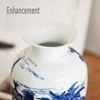 Blue and White Ceramic Vase Design Porcelain Flower Ancient Chinese Figure Story Pattern Vase Handmade Jingdezhen Flower Vases 5