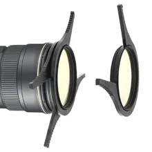 2 шт. пластиковый фильтр для объектива камеры гаечный ключ инструмент для удаления 49 52 55 58 67 72 77 мм два размера черный аксессуары для фотостудии