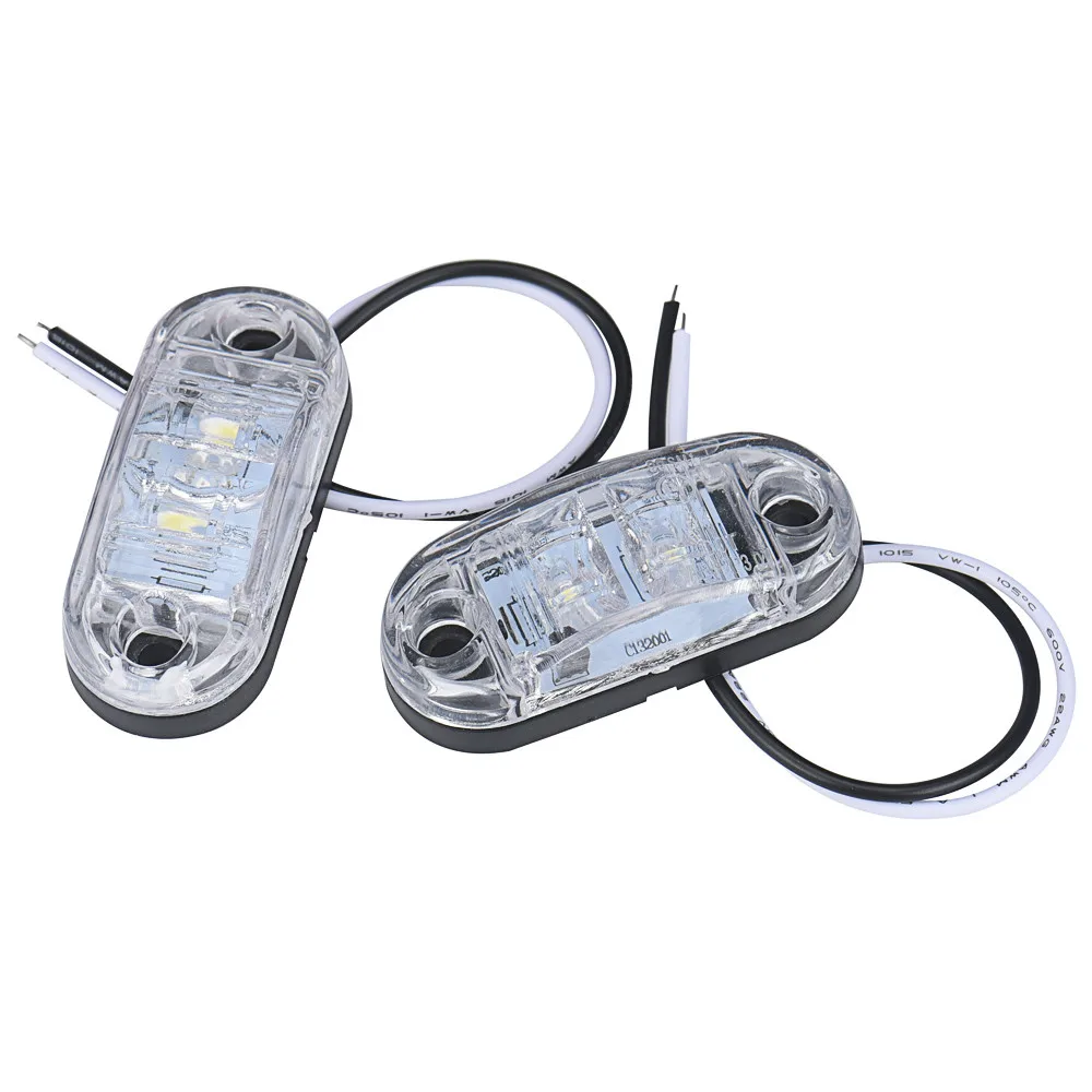 

2x12 v / 24 v Tow Truck Side Marker Light LED Submersible Lamp Dropshipping 2019 NEW Arival Hot Sale 115