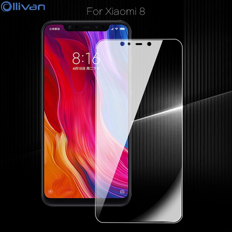 OLLIVAN Mi8 Glass Clear For Xiaomi Mi 8 Screen Protector