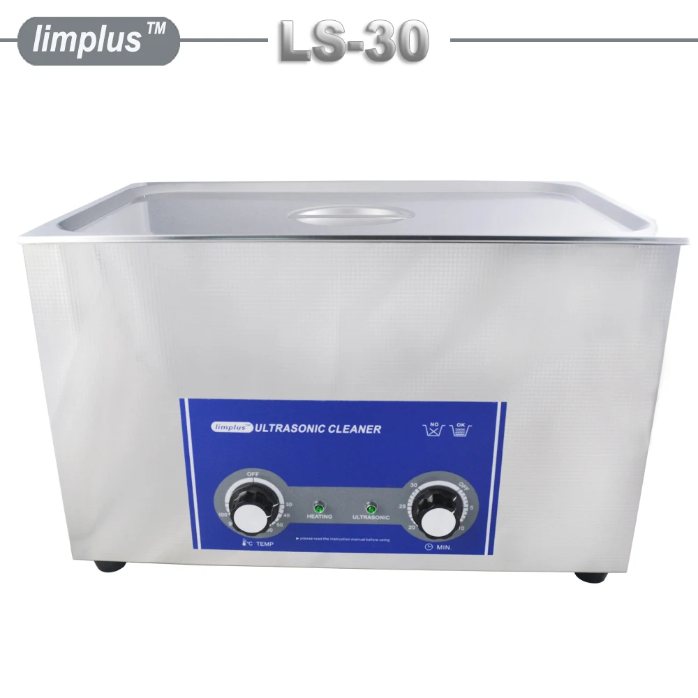Limplus Large Capacity 30L 8gallon Industrial Ultrasonic Cleaner Bath