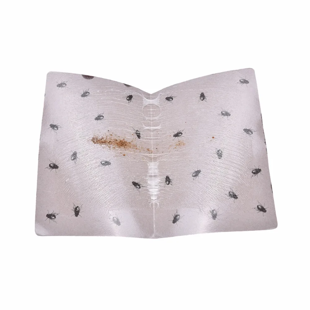 

3pcs Sticky fly board Strong Flies Traps Sticky Board Catching Insects Killer Whitefly Thrip Gnat Fruitfly Leafminer 3 Pieces