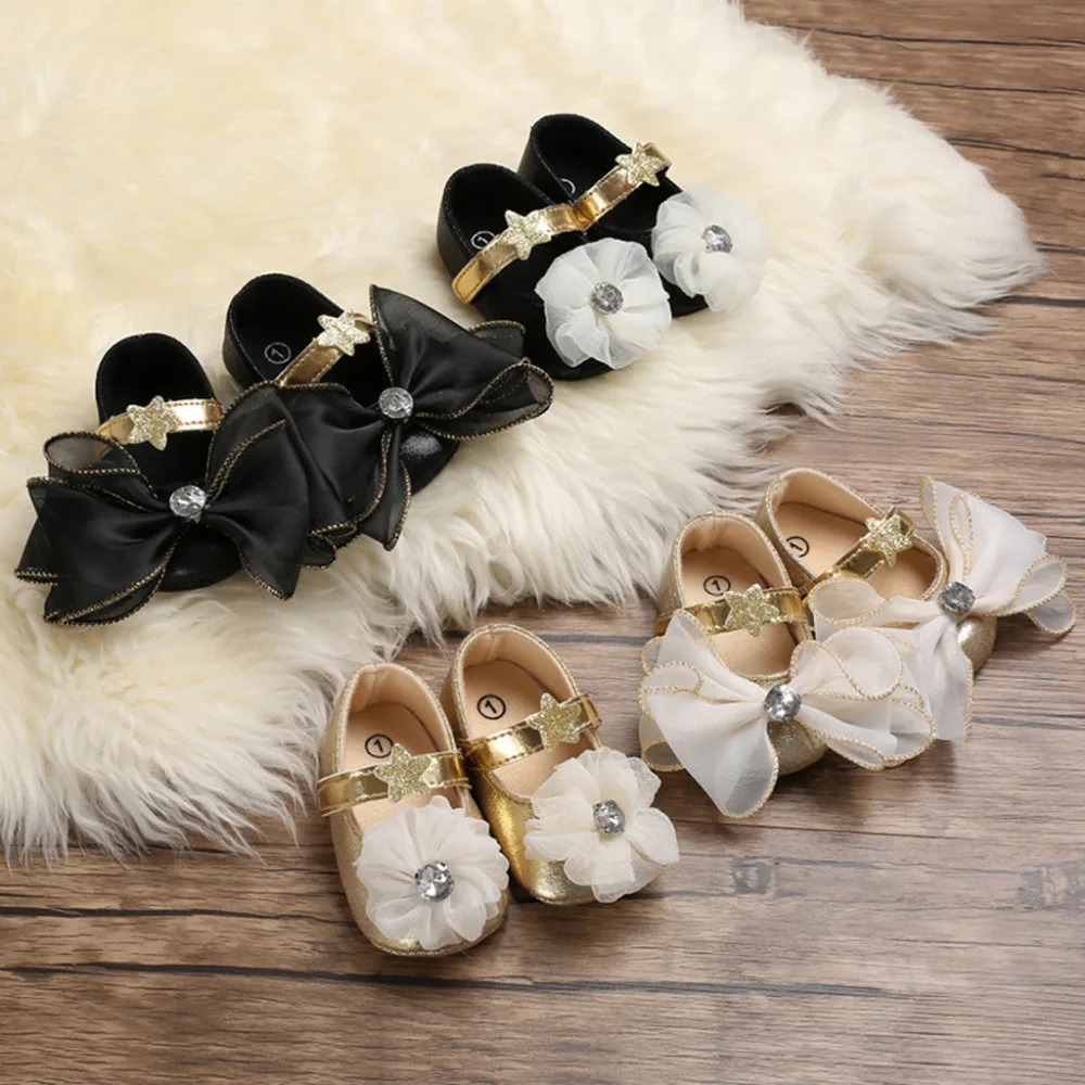 

2019 Fashion Soft Non-slip Sandal Shoes Baby Boy Girl Shoes Princess Non-slip Bottom Baby Shoes Children Toddler Shoes