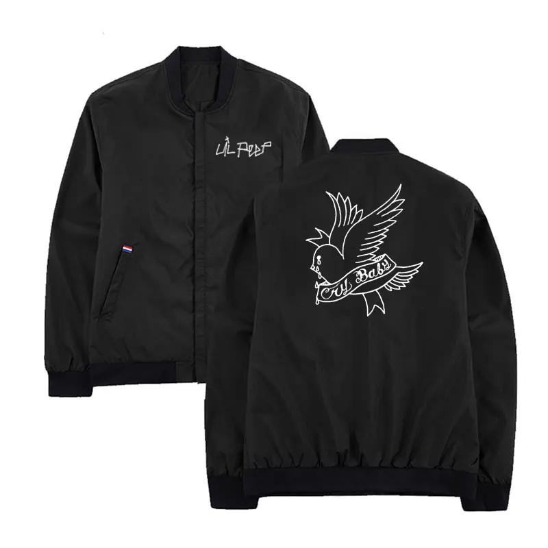Fashion Men coats Lil Peep mens jackets drop shipping windbreaker winter coat and jacket streetwear Cool man clothes top quality