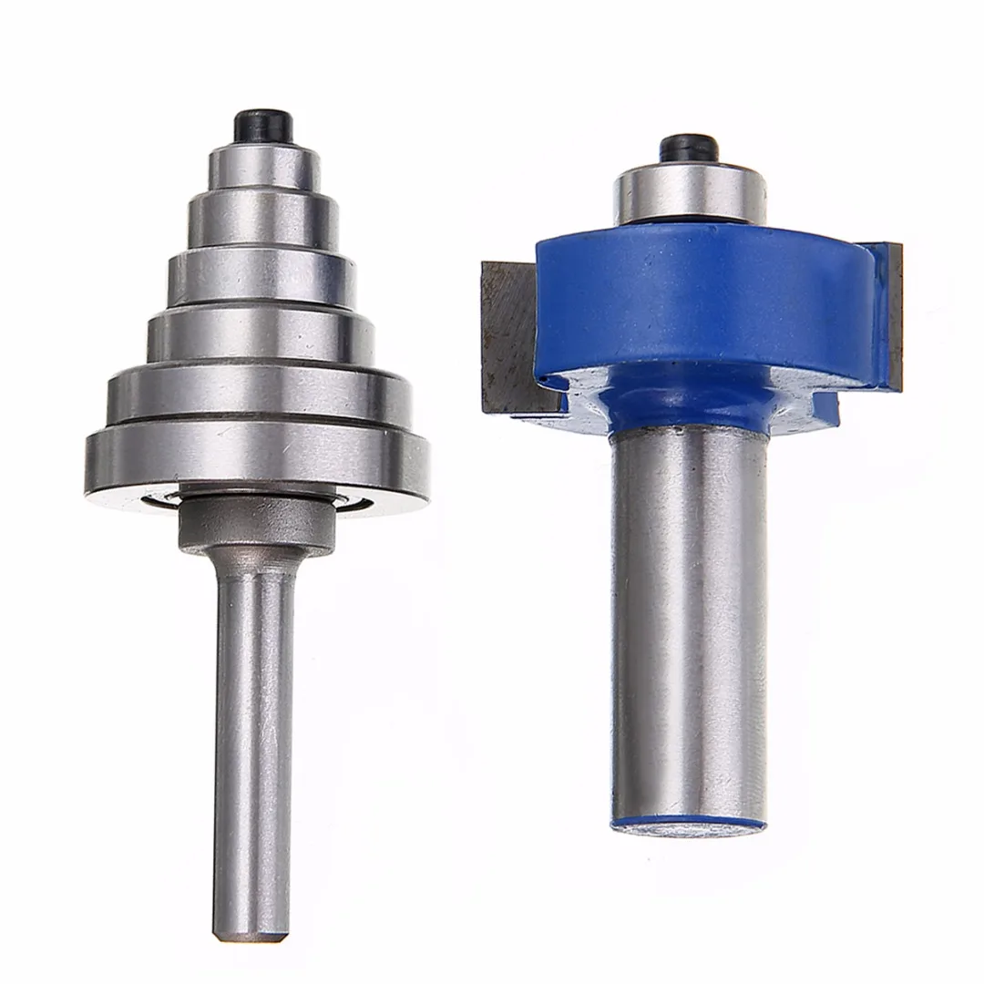 Aliexpress.com : Buy 2pcs 2 Flutes Carbide Rabbet Router Bit 1/2" x 2 5