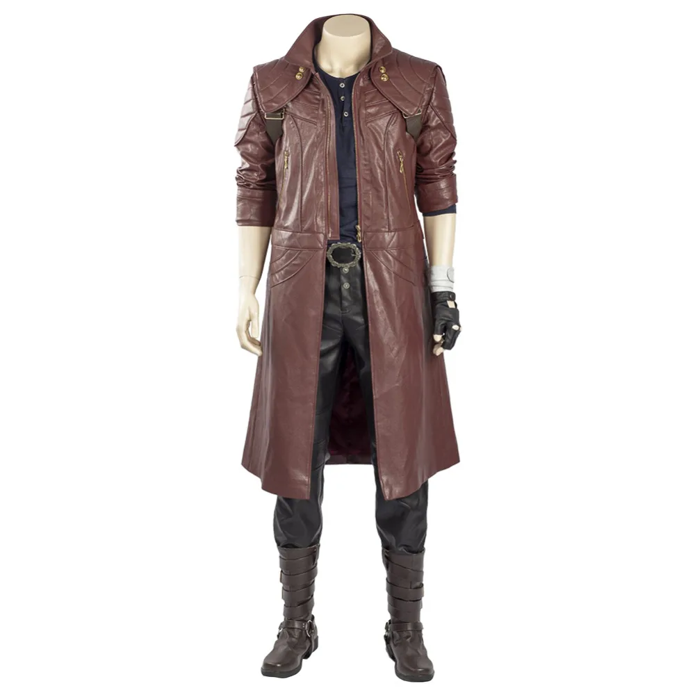 

Devil May Cry V DMC5 Dante Cosplay Costume Aged Outfit Coat Only