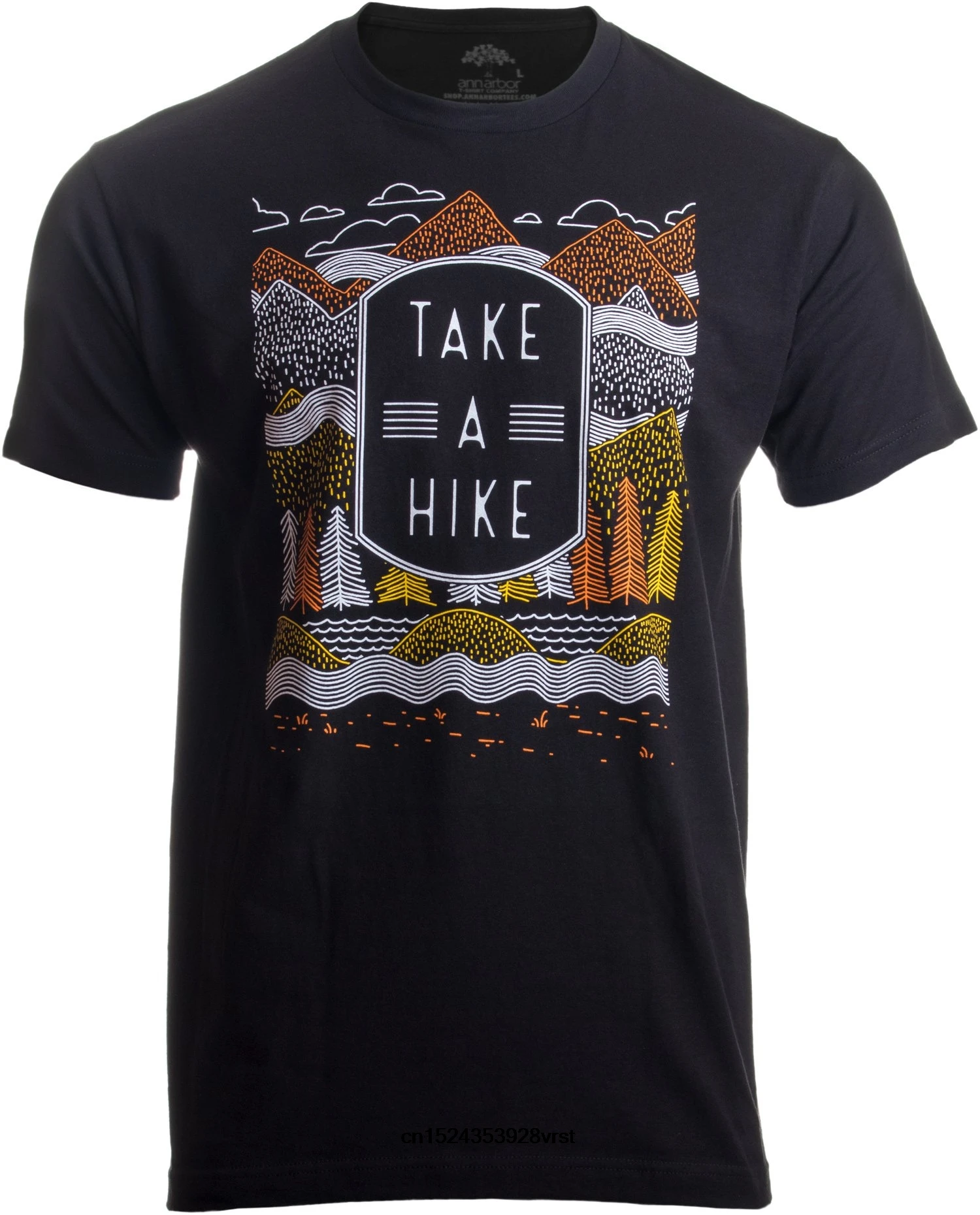 Funny male t shirt novelty tee shirt Take a Hike Nature Graphic Saying for men T-shirt Hot Selling Men's Clothing