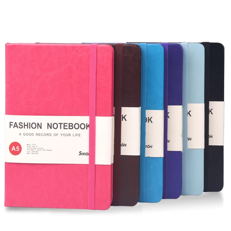 

Hard Cover Business Notebook Creative Stationery Diary Ruled Line Journal Notebooks Writing Pads