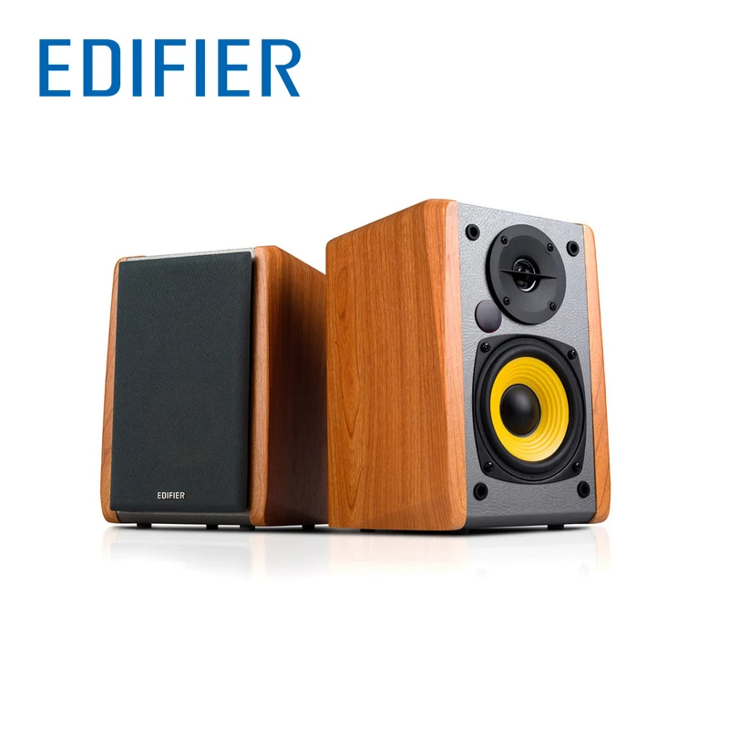 

EDIFIER R1010BT Wood Bluetooth Speaker for TV Home Theatre System Wireless with Medium-Density Fiberboard Active 4" bass driver