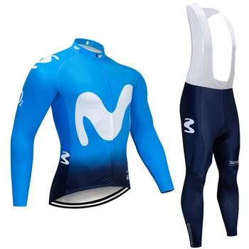 

Winter 2020 Newst M team Cycling JERSEYn 9D pad Bike Pants set men Ropa Ciclismo pro thermal fleece Cycling wear Maillot Culotte