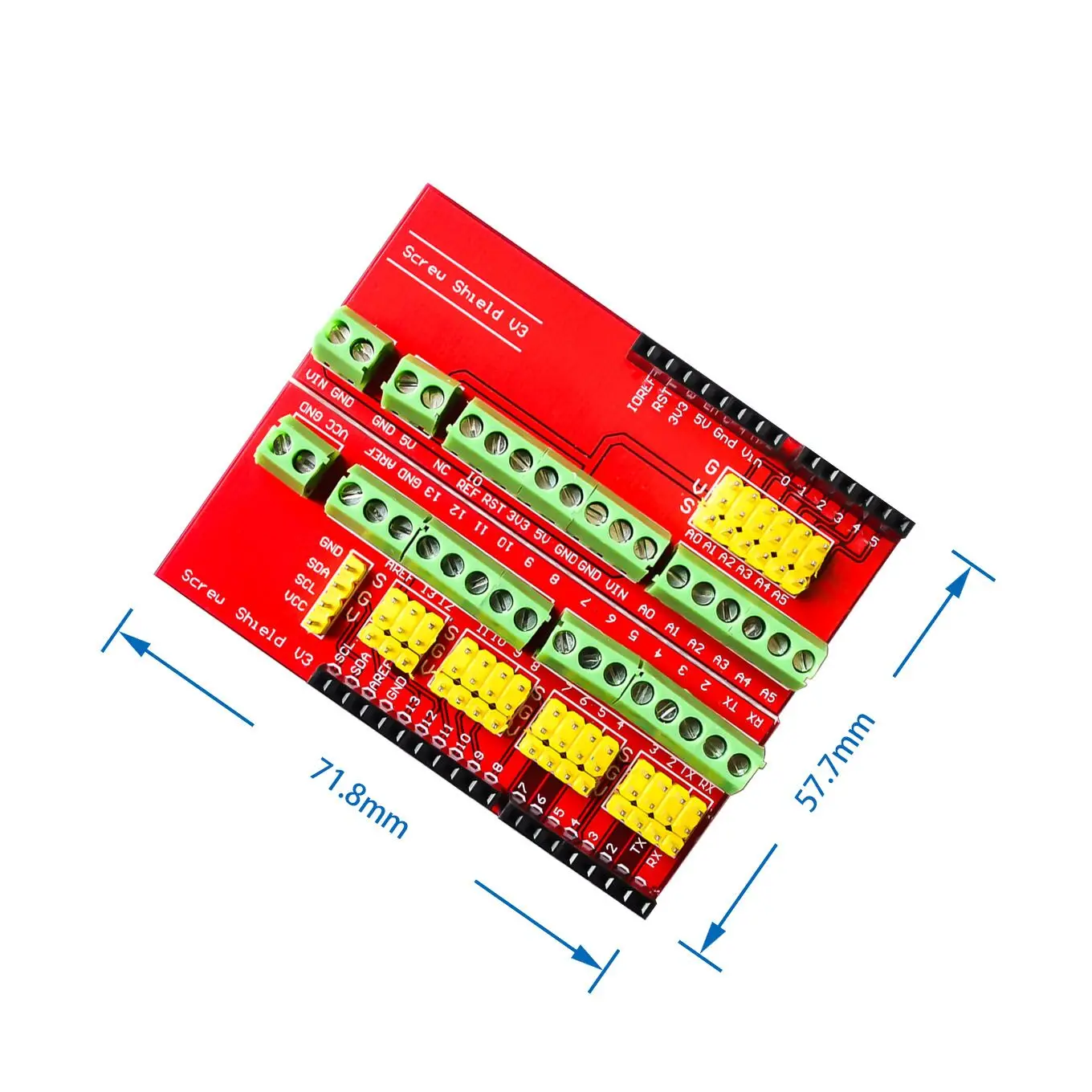 

Screw Shield V1 terminal expansion board is compatible UNO R3 Interactive Media Moudle for arduino
