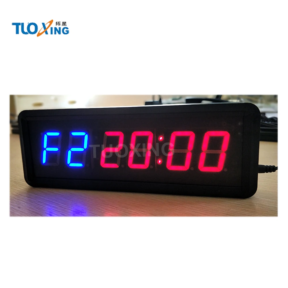 

1.5 inch GYM Crossfit LED Interval Timer Training time Rest Time repeat rounds