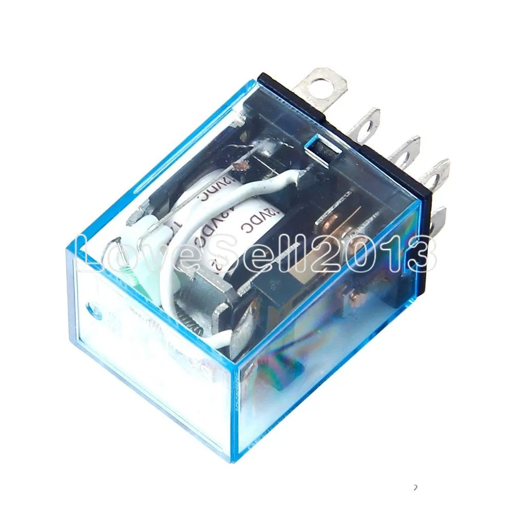 1PCS 12V Small Relay Omron LY2NJ DC 10A 8PIN Coil DPDT 
