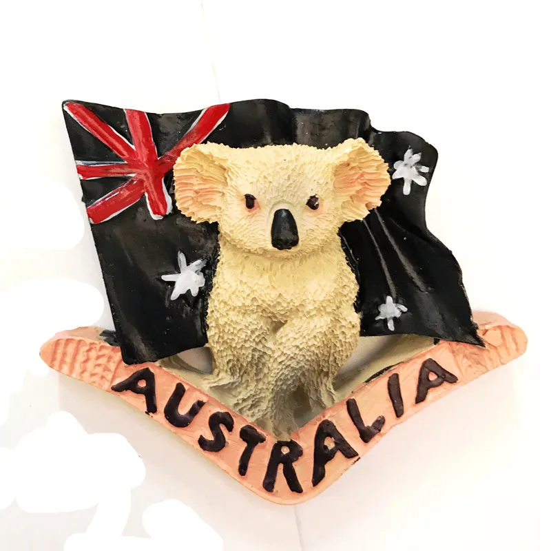 3D магниты на холодильник Горячая Распродажа Cute Koala австралийские туристические