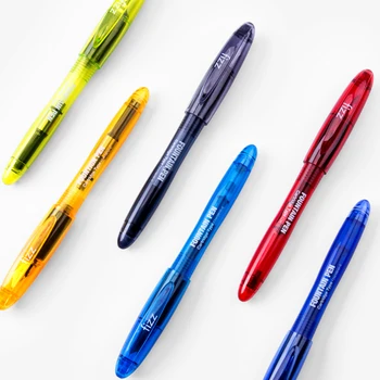 

High Quality Modern Fountain Pen with 2 Ink Sack School Writing Funtain Pen with Clip Office Signature and School Supplies