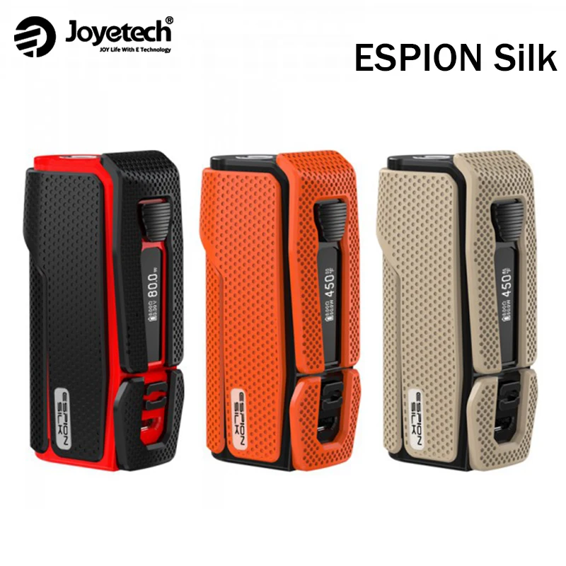 

Original Joyetech ESPION Silk TC Box Mod 80W Mod Box built in 2800mAh Battery Electronic Cigarette Vape Mod Box