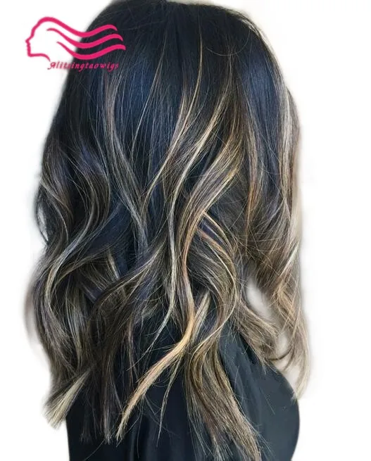 Европейский девственный Кошерный парик из волос, необработанные волосы кудрявые или слегка волнистые еврейские парики - Цвет: same as picture