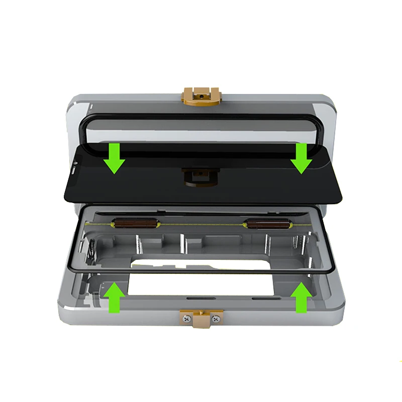 

High Precision iPhone X Frame Bezel Glue Dispensing Mold Metal Screen Middle Bracket Mold for OCA Laminating Screen Refurbishmen
