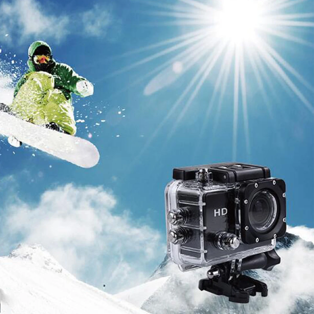 

Freestyle 2-Inch LCD 640P*480P Action Camera Diving 30M Waterproof Go Underwater Helmet Camera DV Sports SJcam DVR0001